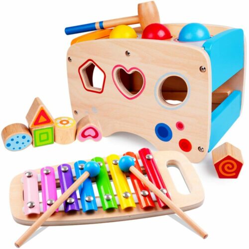 能让小孩弹奏音乐的木琴玩具