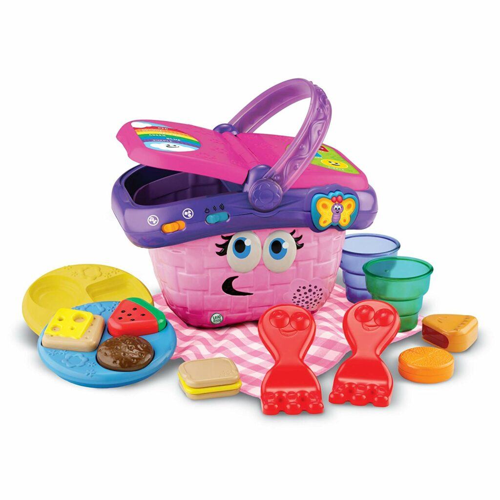 1.可爱的野餐工具盒 LeapFrog Shapes and Sharing Picnic Basket