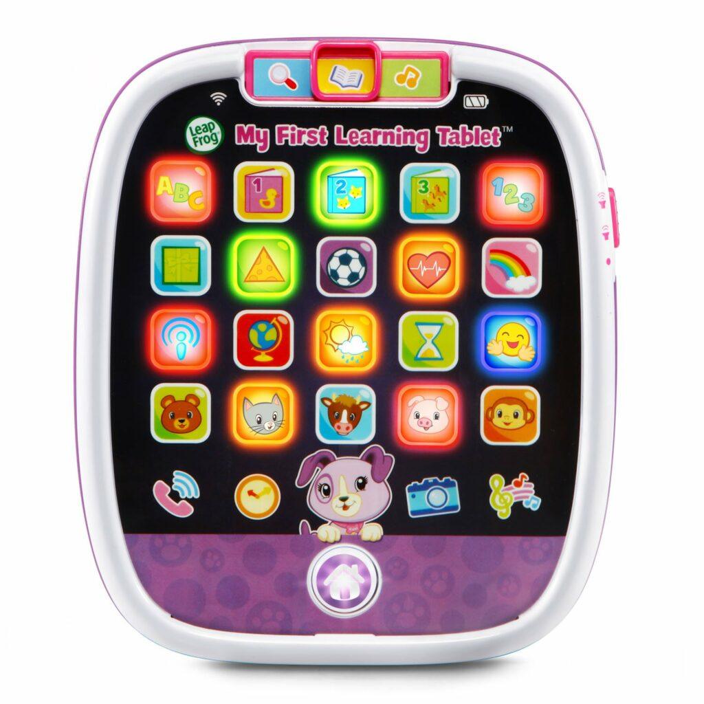 6. 帮孩子认识形状，字母，数字，动物等的掌上玩具 LeapFrog My First Learning Tablet