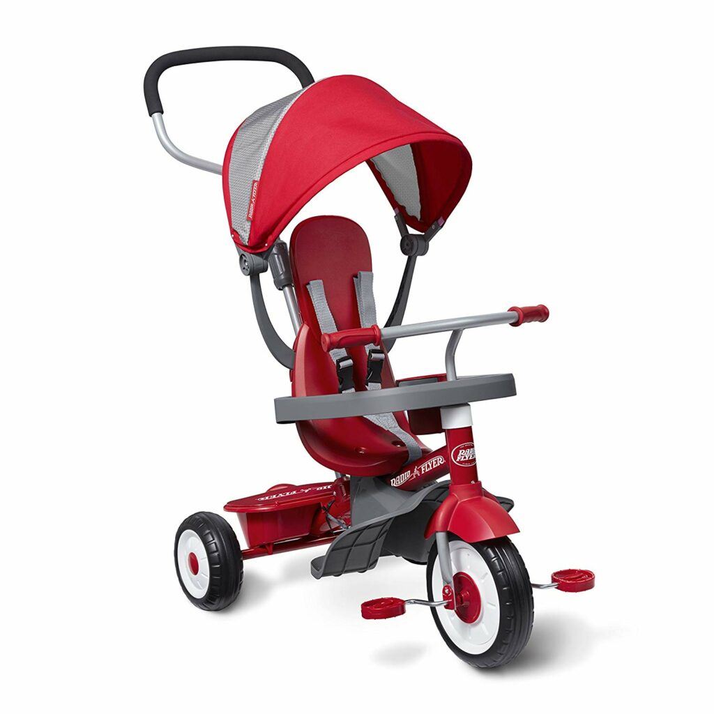 7. 让小孩感受到驾驶乐趣的三轮车 Radio Flyer 4-in-1 Trike