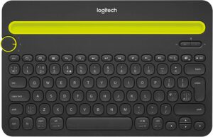 4 非常小巧灵活偏于携带的一款键盘：LOGITECH K480 MULTI DEVICE BLUETOOTH KEYBOARD