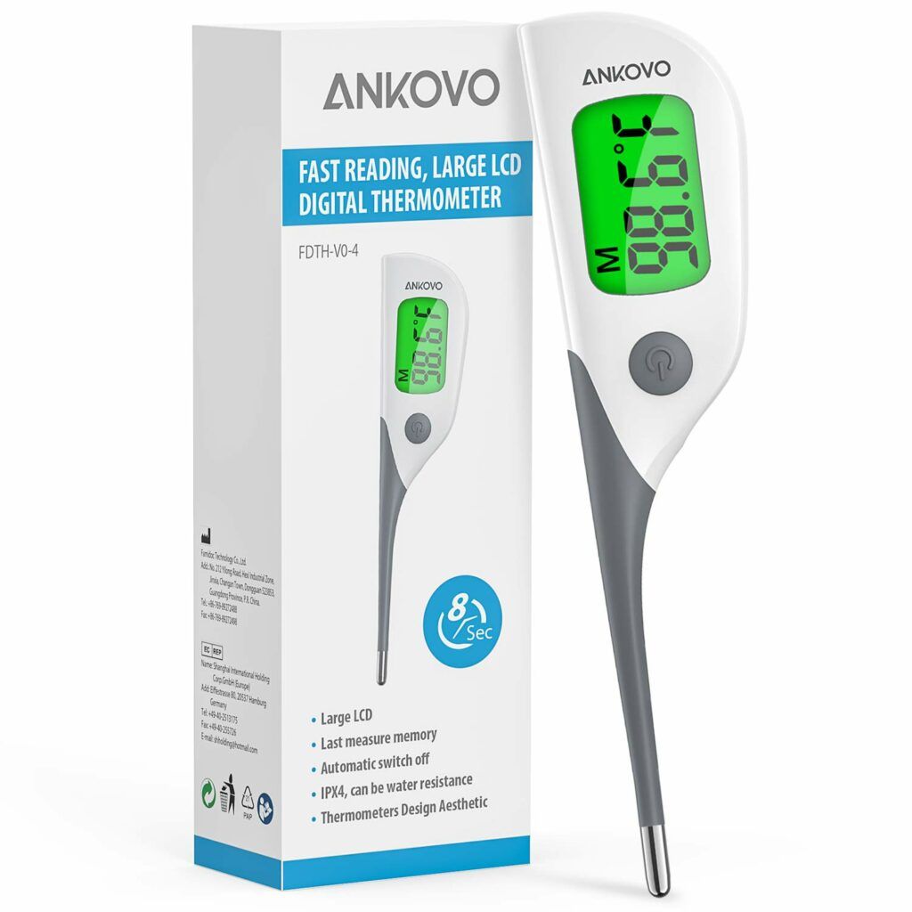 评价很高的一款温度计：Waterproof Digital Medical Thermometer