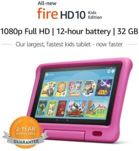 屏幕最大的一款平板电脑：Amazon Fire HD 10儿童版平板电脑