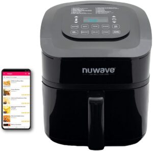 既便宜又广受好评的空气炸锅 NUWAVE BRIO 7.25-Quart Digital Air Fryer with one-touch digital controls