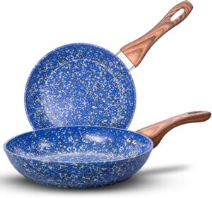 花岗岩设计不粘锅 MICHELANGELO Nonstick Frying Pans