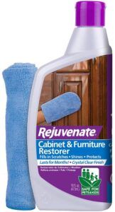 家具抛光剂 Rejuvenate Cabinet & Furniture Restorer Fills in Scratches Seals and Protects Cabinetry