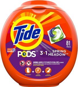 汰渍洗衣粉 Tide Pods 3 in 1, Laundry Detergent Pacs 