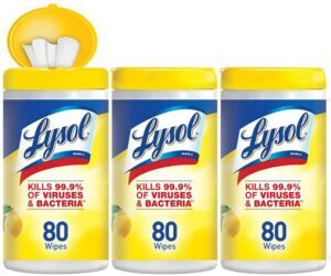 消毒湿巾 Lysol Disinfecting Wipes (Pack of 3)