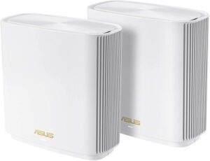 具有强大软件控制的全屋 Wi-Fi 6 网状系统：ASUS ZenWiFi AX6600 Tri-Band Mesh WiFi 6 System (XT8 2PK) - Whole Home Coverage up to 5500 sq.ft 