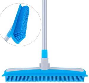 专门用来清理地毯上宠物毛的橡胶扫帚 MR.SIGA Soft Bristle Rubber Broom