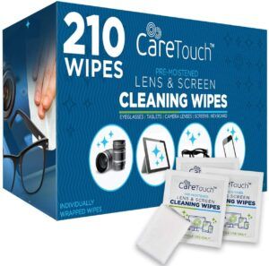 清洁镜片用的一次性湿巾 Care Touch Lens Cleaning Wipes