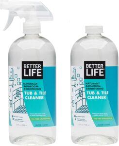 用来清洁浴缸和瓷砖用的天然清洁剂 Better Life Natural Tub and Tile Cleaner