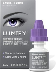 最适合去红眼丝的眼药水 LUMIFY Redness Reliever Eye Drops