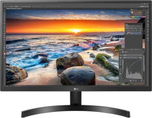 最适合在家工作的护眼显示器 LG 27UK500-B Monitor 27寸UHD (3840 x 2160) IPS Display