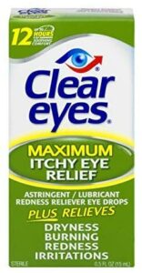 最适合解决眼睛瘙痒的止痒眼药水 Clear Eyes Eye Drops