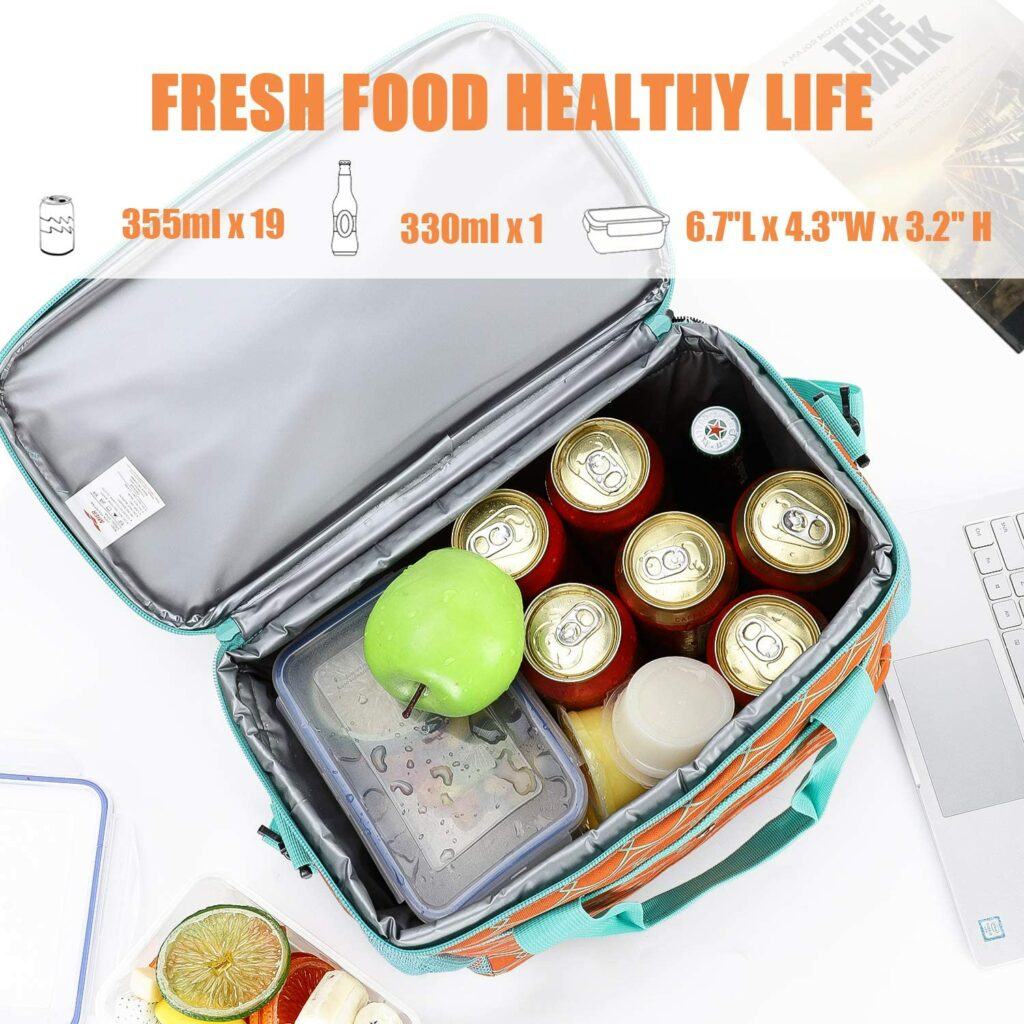 非常适合手提的冷藏保温箱 MIER 18L Large Soft Cooler Insulated Picnic Bag
