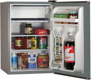 最适合办公使用的迷你小冰箱 BLACK+DECKER BCRK25B Compact  Mini Fridge with Freezer 2.5 CU.FT