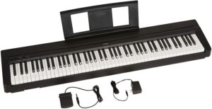 电子钢琴 YAMAHA P71 88-Key Weighted Action Digital Piano