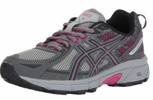 最适合足底筋膜炎女士专用的越野跑鞋 ASICS Women's Gel-Venture 6 Running-Shoes