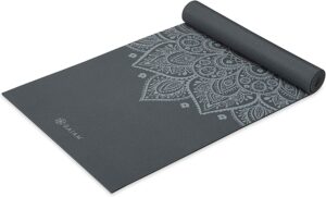 整体最好的瑜伽垫 Gaiam Yoga Mat - Premium 5mm Print Thick Non Slip Exercise & Fitness Mat 