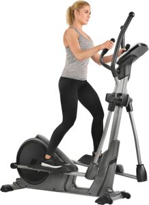 适合全身有氧运动的坚固椭圆机 Sunny Health & Fitness Magnetic Elliptical Trainer Machine 