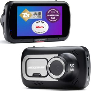 适合绝大部分人用的行车记录仪 Nextbase 1440p HD Wi-Fi Dash Cam 522GW with Alexa
