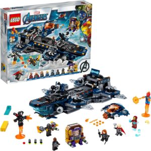 乐高复仇者联盟圣诞节 (#76153)礼物 LEGO Marvel Avengers Helicarrier 76153 Fun Brick Building Toy