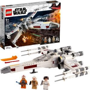 乐高星球大战卢克天行者的X翼世界 LEGO Star Wars Luke Skywalker’s X-Wing Fighter 75301 Awesome Toy Building Kit