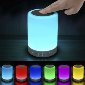 具有蓝牙音箱的床头灯 Elecstars Touch Bedside Lamp