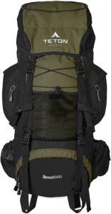 露营或登山用的旅行包 TETON Sports Scout 3400 Internal Frame Backpack