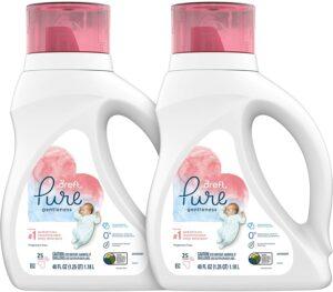 美国宝宝洗衣液推荐Dreft Pure Gentleness Plant-Based Liquid Baby Detergent