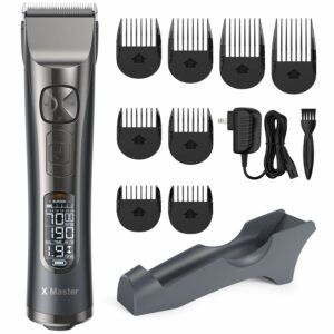 Hair Clippers for Men Professional Hair Cutting Kit Cordless Trimmer 