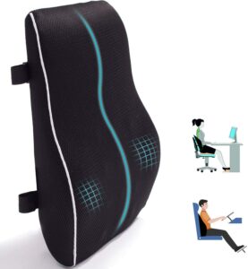 办公椅的腰部支撑枕 Lumbar Support Pillow for Office Chair 