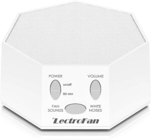 可以帮助睡眠产生白噪音的机器 Adaptive Sound Technologies LectroFan High Fidelity White Noise Sound Machine with 20 Unique Non-Looping Fan and White Noise Sounds and Sleep Timer