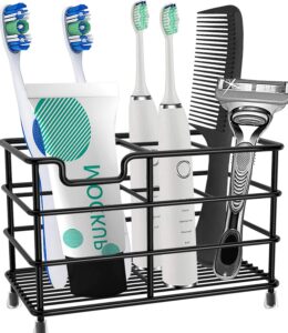 可以归纳牙膏，牙刷，洗面奶等物品的架子：HYRIXDIRECT Toothbrush Holder 