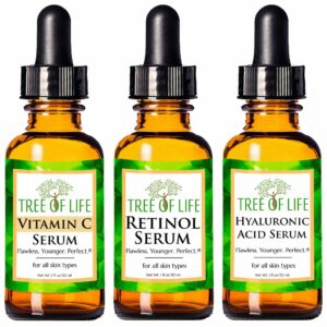 生命之树维生素C精华液：Anti Aging Serum 3-Pack for Face - Vitamin C Serum