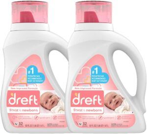 美国新生儿宝宝洗衣液推荐Newborn Hypoallergenic Liquid Baby Laundry Detergent 