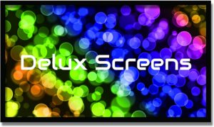 Delux Screens 支持4K，UHD,3D投影仪屏幕