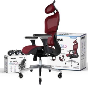 NOUHAUS Ergo3D Ergonomic Office Chair 时尚的人体工学办公椅