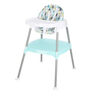 最实惠的一款的儿童餐椅：Evenflo 4-in-1 Eat & Grow Convertible High Chair