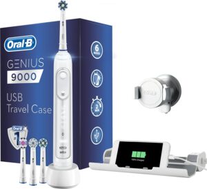 具有突出智能功能的电动牙刷 Oral-B Genius 9000 Electric Rechargeable Toothbrush