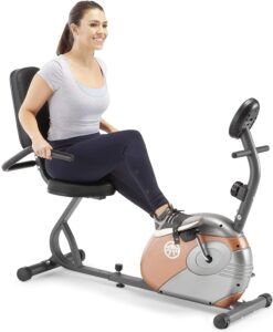 最便宜的卧式健身车 Marcy Recumbent Exercise Bike with Resistance ME-709