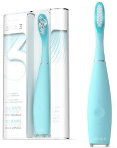 电池续航时间可长达365天的电动牙刷 FOREO ISSA 3 Mint Rechargeable Electric Ultra-Hygienic Sonic Toothbrush