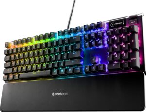 SteelSeries Apex 5 Hybrid Mechanical Gaming Keyboard游戏键盘