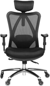 整体价值最高的网状办公椅：Duramont Ergonomic Adjustable Office Chair 