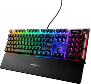 最佳游戏键盘 SteelSeries Apex Pro Mechanical Gaming Keyboard