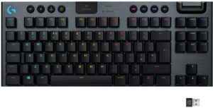 最好的无线游戏键盘 Logitech G915 Mechanical Gaming Keyboard