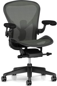 最符合人体工程学的网状办公椅：Herman Miller Aeron Ergonomic Chair 