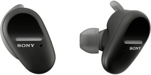最适合运动佩戴的无线降噪耳机 Sony WF-SP800N Truly Wireless Sports In-Ear Noise Canceling Headphone