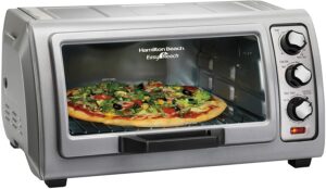价格最实惠的一款电烤箱 Hamilton Beach 6-Slice Countertop Toaster Oven